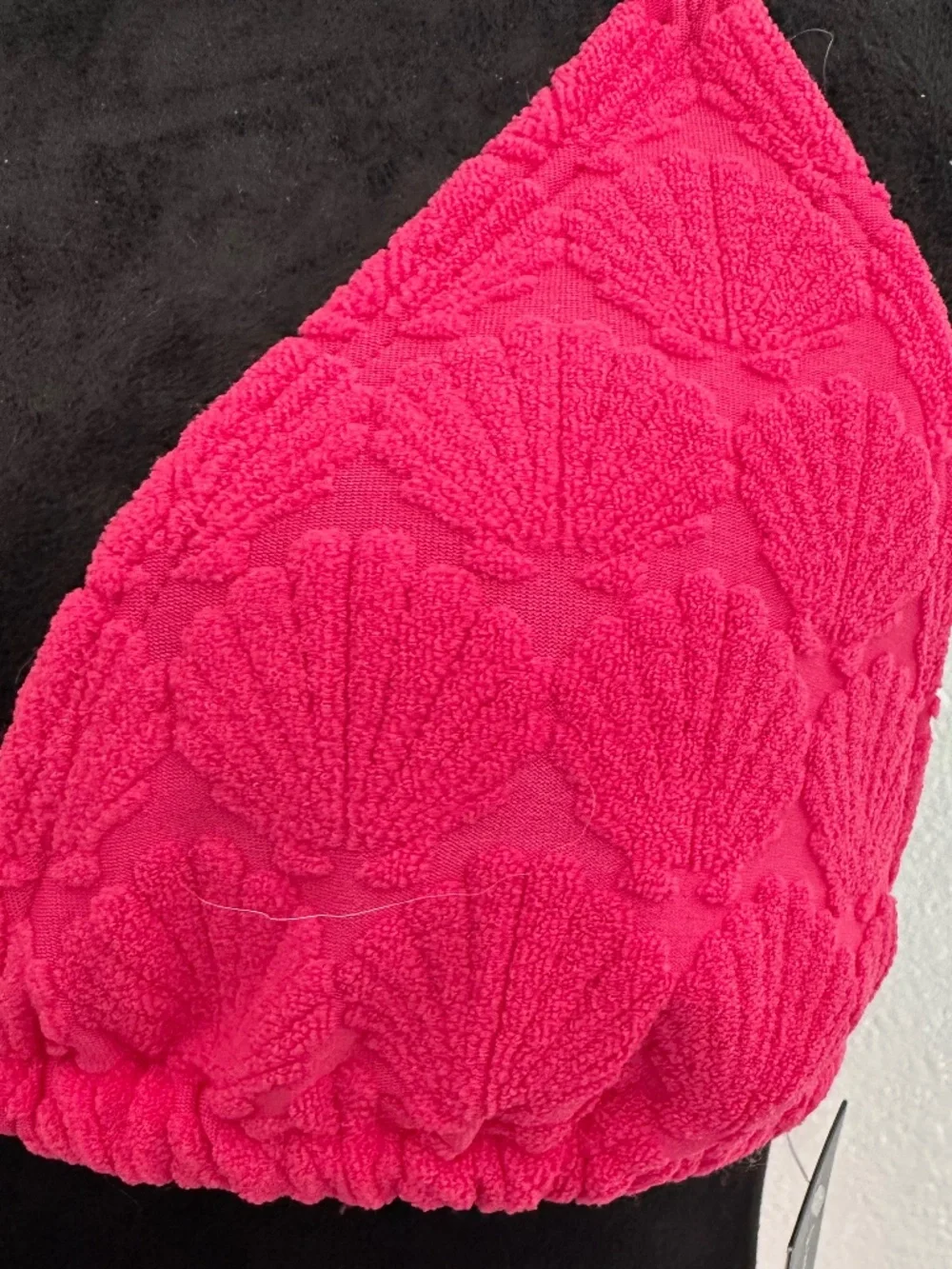 Kate Spade Terry Clothe Shell Print Bikini. NWT